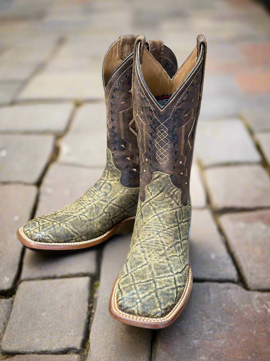 Elephant hide cowboy boots online