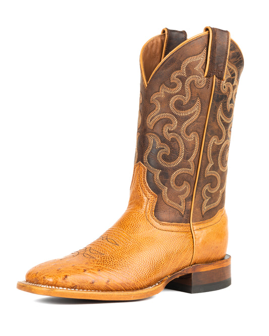 Smooth Ostrich Boots