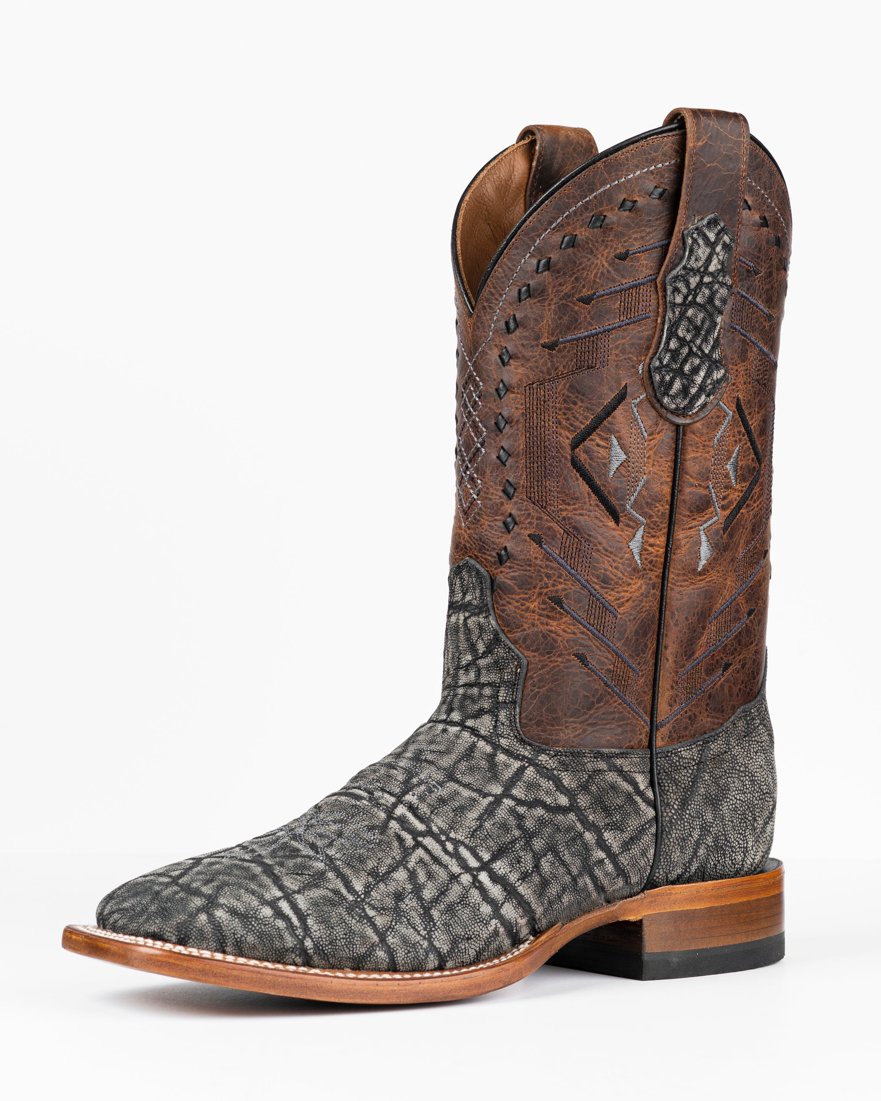 Natural Grey Elephant Boots – Lucio's Boots